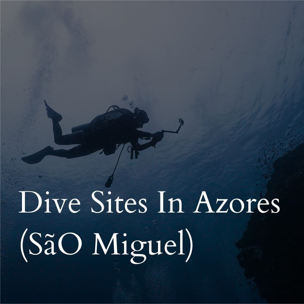 Dive sites in Azores (São Miguel)