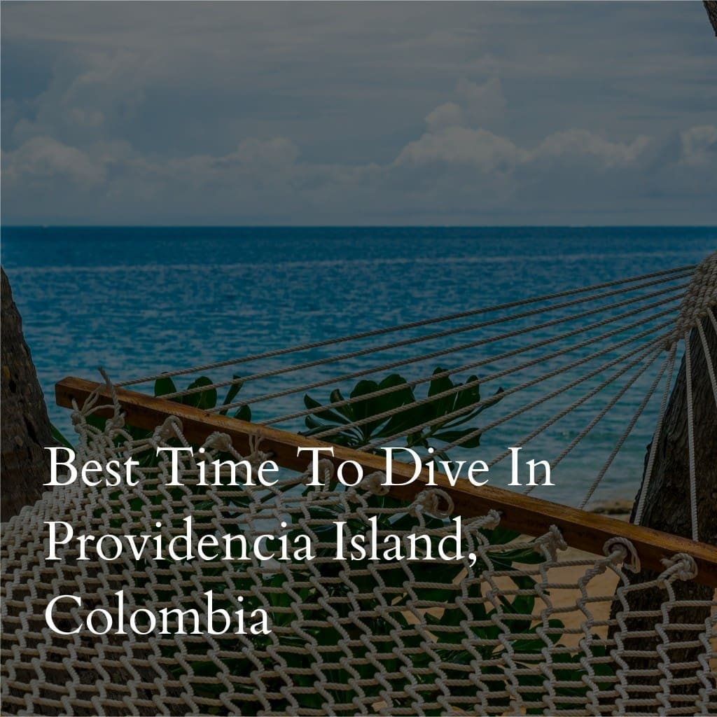 Hammock overlooking ocean in Providencia Island, Colombia