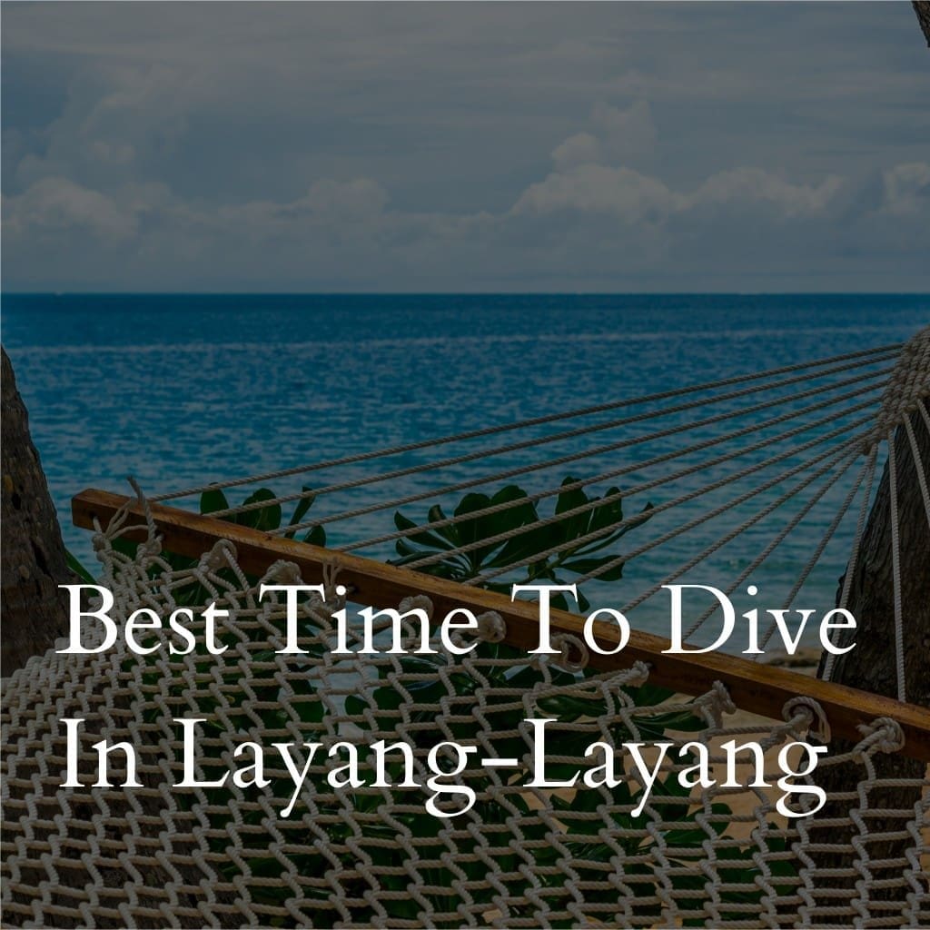 Hammock by ocean, Layang-Layang diving season promotion