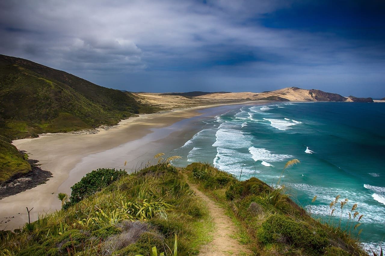 beach, coast, sea